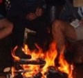 hygge ved lejrbl